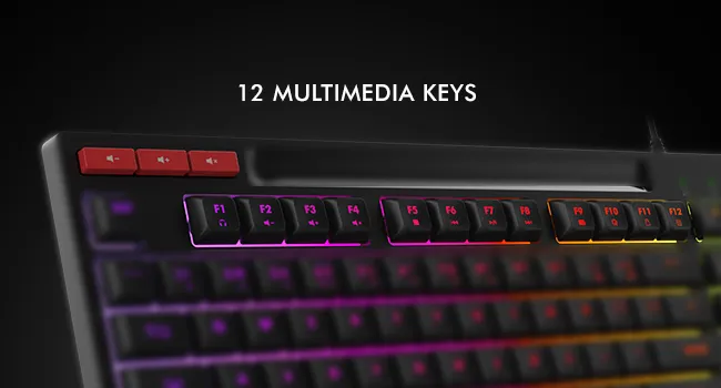 Amkette Evofox Deathray Tkl Rgb Gaming Keyboard overview 5