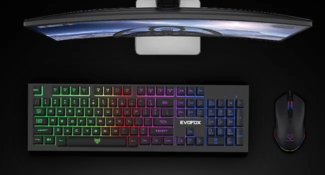 Amkette Evofox Warhammer Gaming Keyboard (Black) overview 2