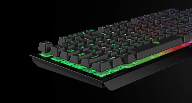 Amkette Evofox Warhammer Gaming Keyboard (Black) overview 3