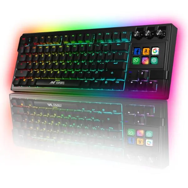 Ant Esports Apex 400 Wired AI Hybrid RGB Stream Deck Mechanical Keyboard