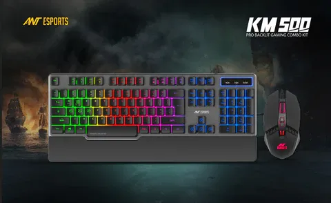 Ant Esports KM500 Gaming Keyboard And Mouse Combo overview 1