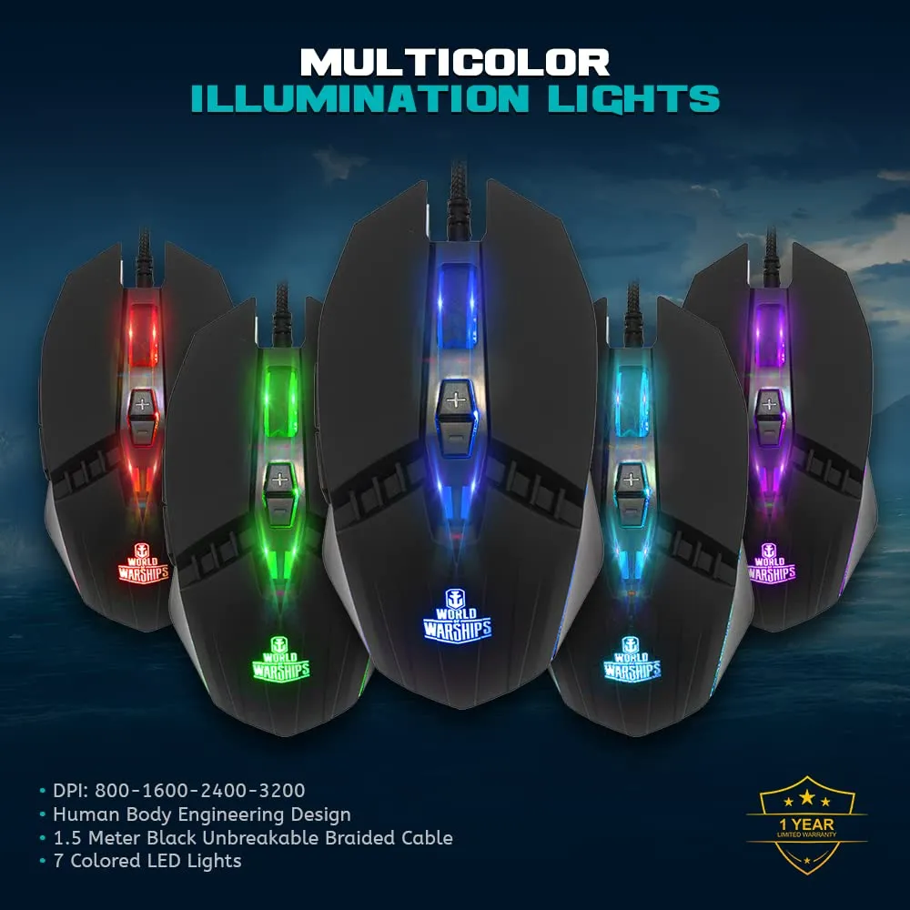 Ant Esports KM500W Gaming Keyboard And Mouse Combo overview 5