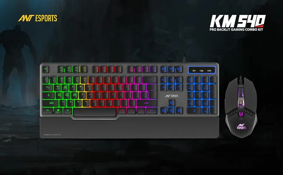 Ant Esports KM540 Keyboard Mouse Combo overview 1