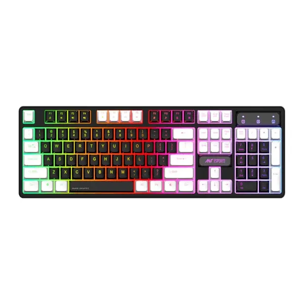 Ant Esports MK1400 Gaming Keyboard Membrane Switches (Black)