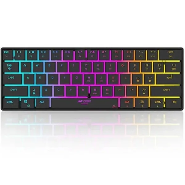 Ant Esports MK1500 Mini Wireless Gaming Keyboard With Membrane Switches (Black)