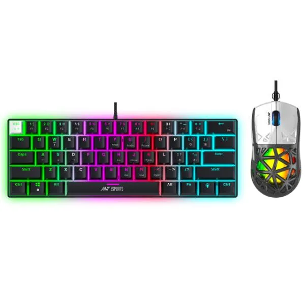 Ant Esports Thunder 10 Keyboard and Mouse Combo - (Red Switches)
