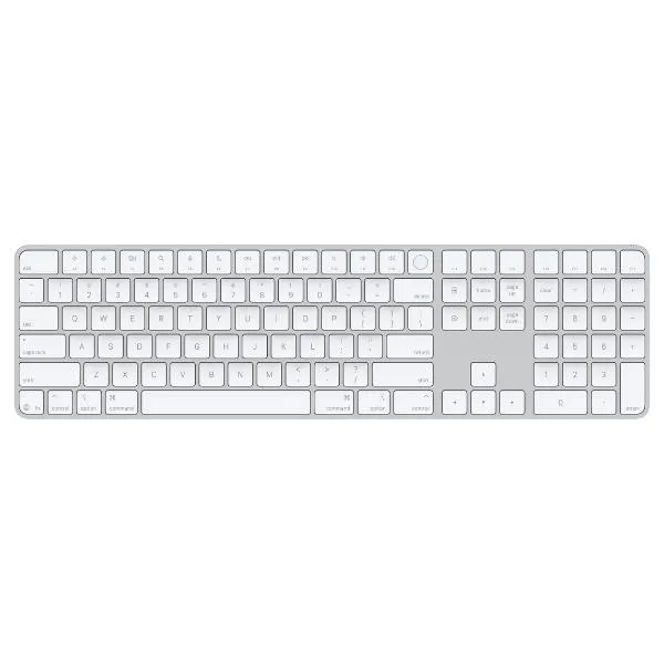 Apple Magic Keyboard with Touch ID and Numeric Keypad for Mac models with Apple silicon (USB‑C) - US English - Black Keys