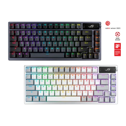 Asus ROG Azoth M701 75 Wireless Custom Gaming Keyboard ROG NX Red Switches overview 1
