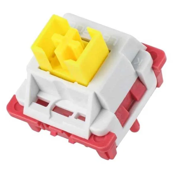 Aula LEOBOG Nimbus Linear Mechanical Switch – Ultra-Smooth, Silent, Pre-Lubed, Hot-Swappable, Ideal for Custom Keyboards | 100pcs (NS100)