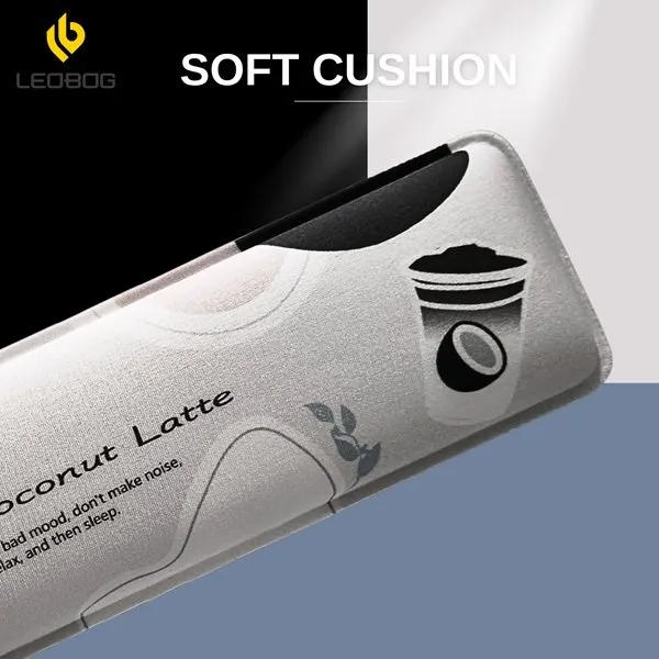 Aula Leobog Raw Coconut Latte Keyboard Hand rest overview 3