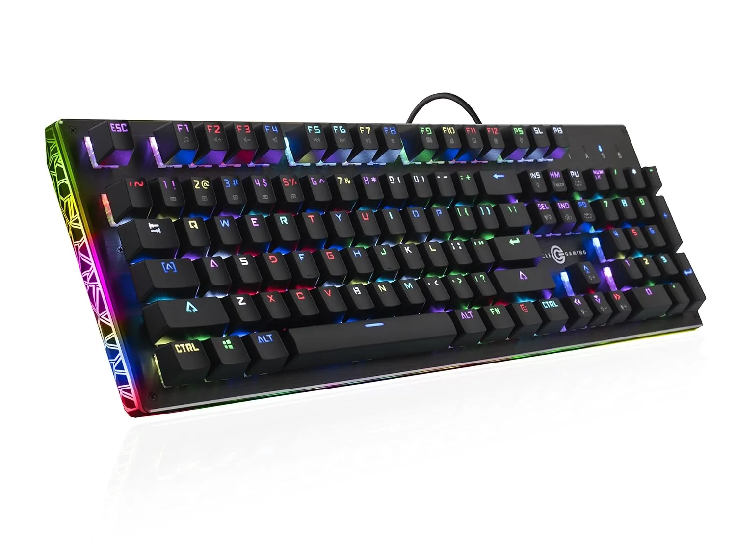 CIRCLE Squadron X Mechanical Gaming Keyboard (Kaih LH Blue Switch) overview 1