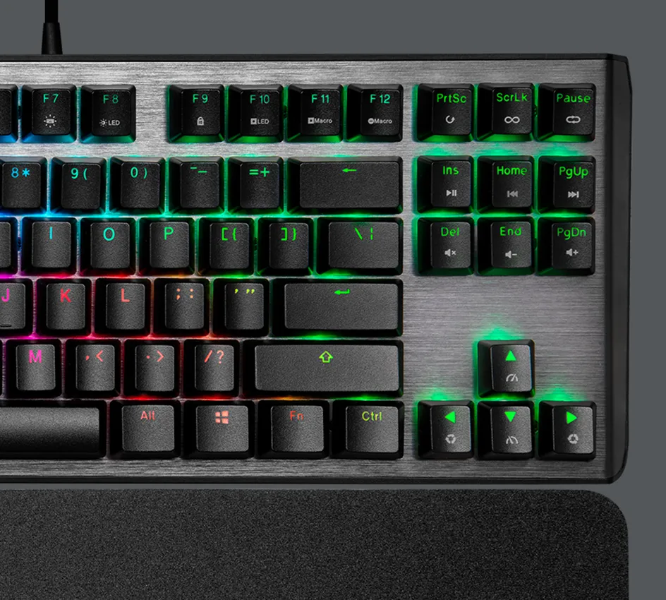Cooler Master CK530 V2 Mechanical Gaming Keyboard (Brown Switches) overview 1