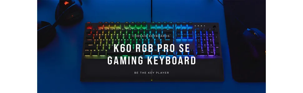 Corsair K60 RGB PRO SE Mechanical Gaming Keyboard overview 1