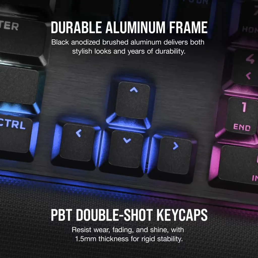 Corsair K60 RGB PRO SE Mechanical Gaming Keyboard overview 2