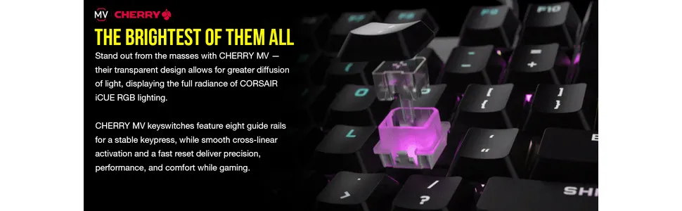 Corsair K60 RGB PRO SE Mechanical Gaming Keyboard overview 3