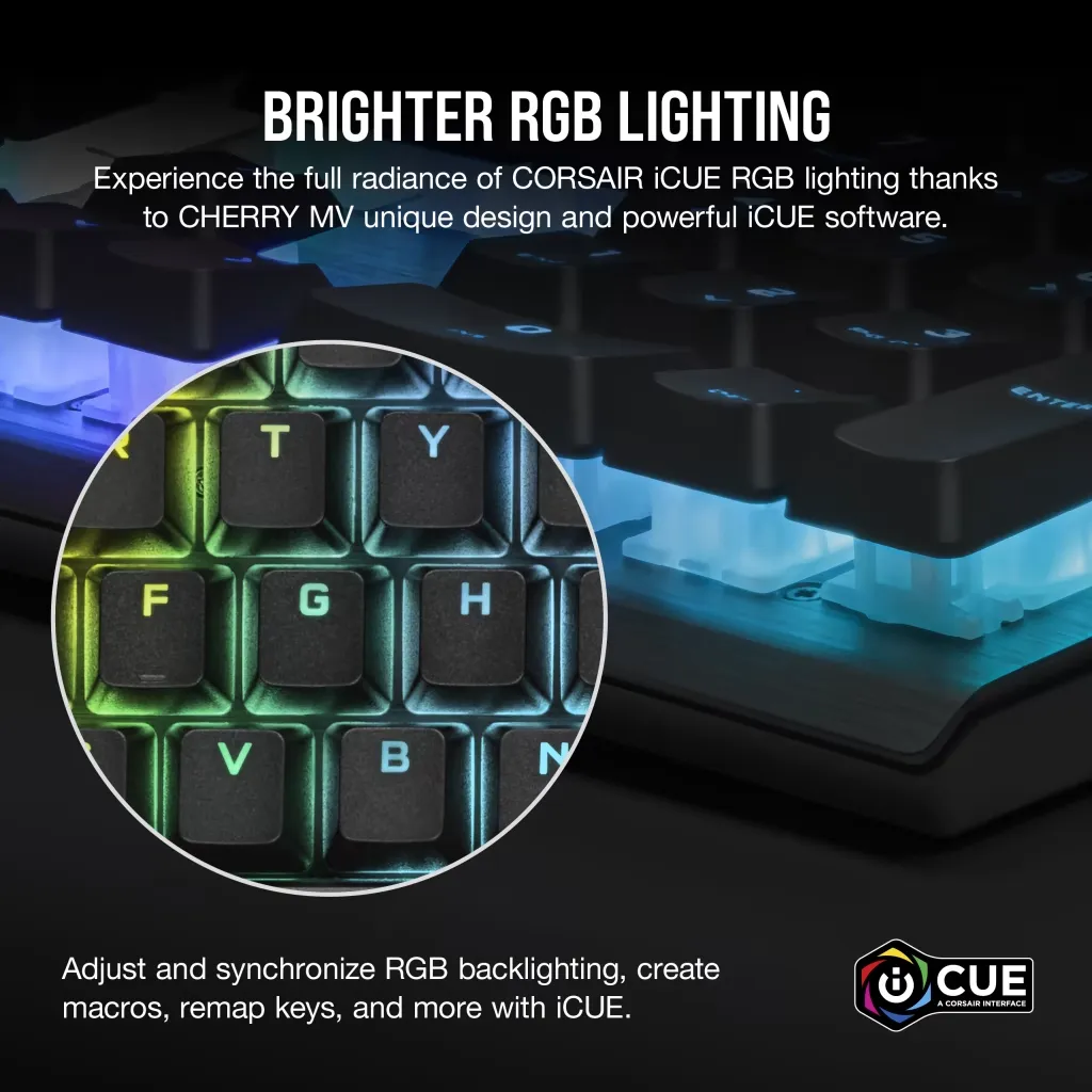Corsair K60 RGB PRO SE Mechanical Gaming Keyboard overview 6