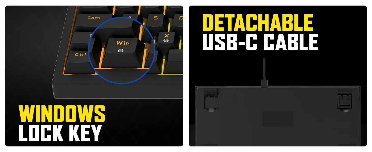 Cosmic Byte CB-GK-43 Phantom TKL Gasket Mechanical RGB Wired Keyboard (Black) overview 11