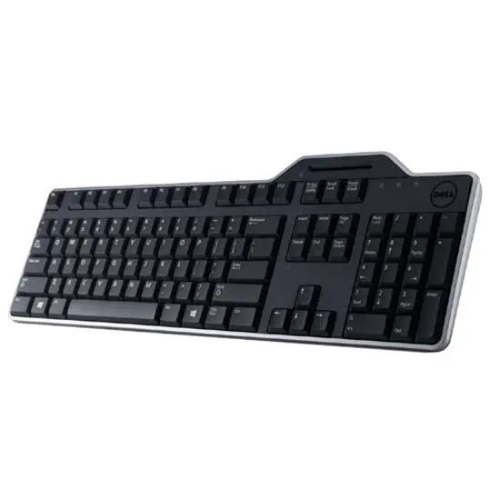 DELL KB813 Smartcard International English Wired USB Standard Desktop Keyboard (Black)