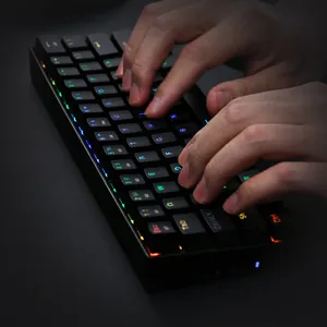 DRACONIC PRO K530 PRO - 60% BLUETOOTH+2.4HZ+WIRED MECHANICAL KEYBOARD (BROWN SWITCH) overview 4