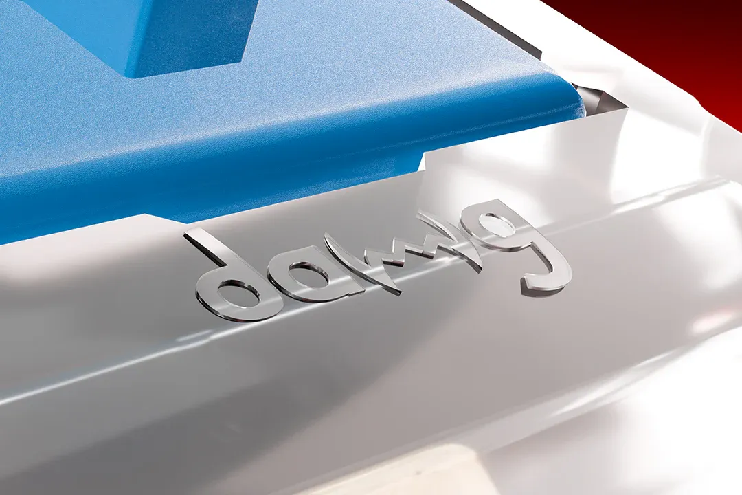 Dawg HighKEY 373 Mechanical Gaming Keyboard with Blue Glacier Switches overview 2