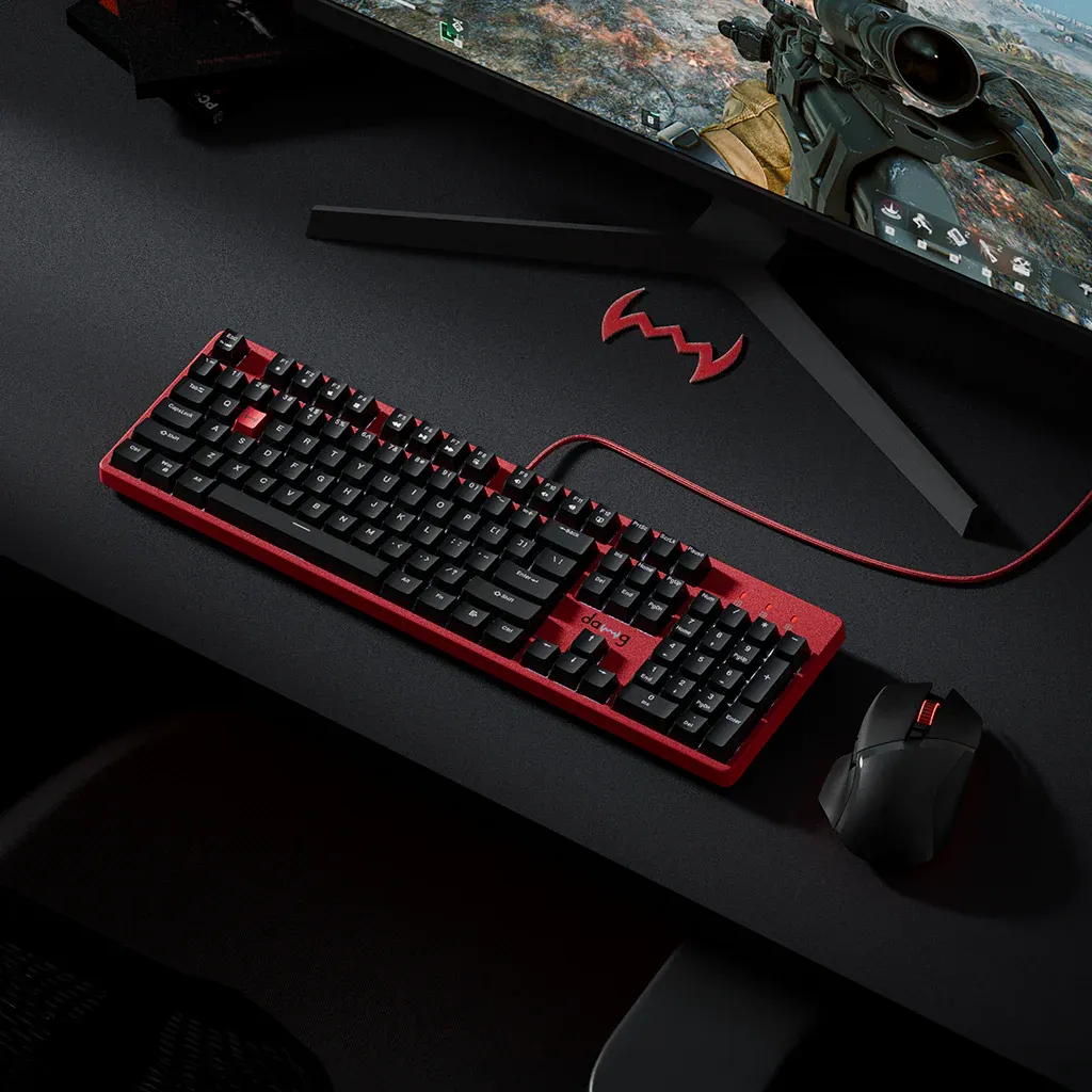 Dawg HighKEY 685 RGB Mechanical Gaming Keyboard with Blue Glacier Switches overview 3