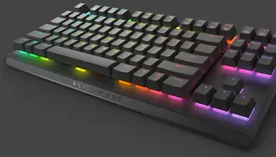 Dell Alienware AW420K Ten-Keyless Backlit Mechanical Gaming Keyboard (Dark Side of the Moon) overview 2