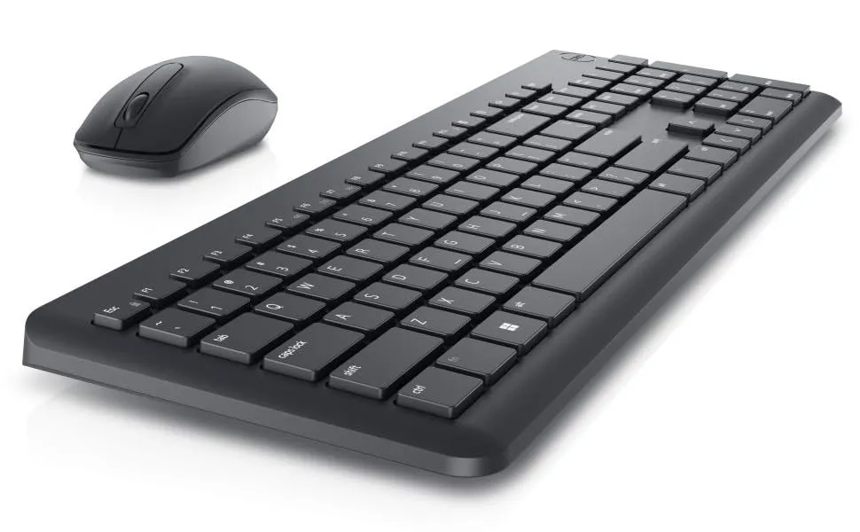Dell KM3322W Wireless Keyboard & Mouse Combo with Anti-fade & Spill-resistant Keys (Black) overview 4