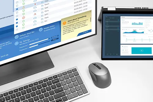 Dell KM7120W Multi-Device Wireless Keyboard & Mouse Combo International English overview 4