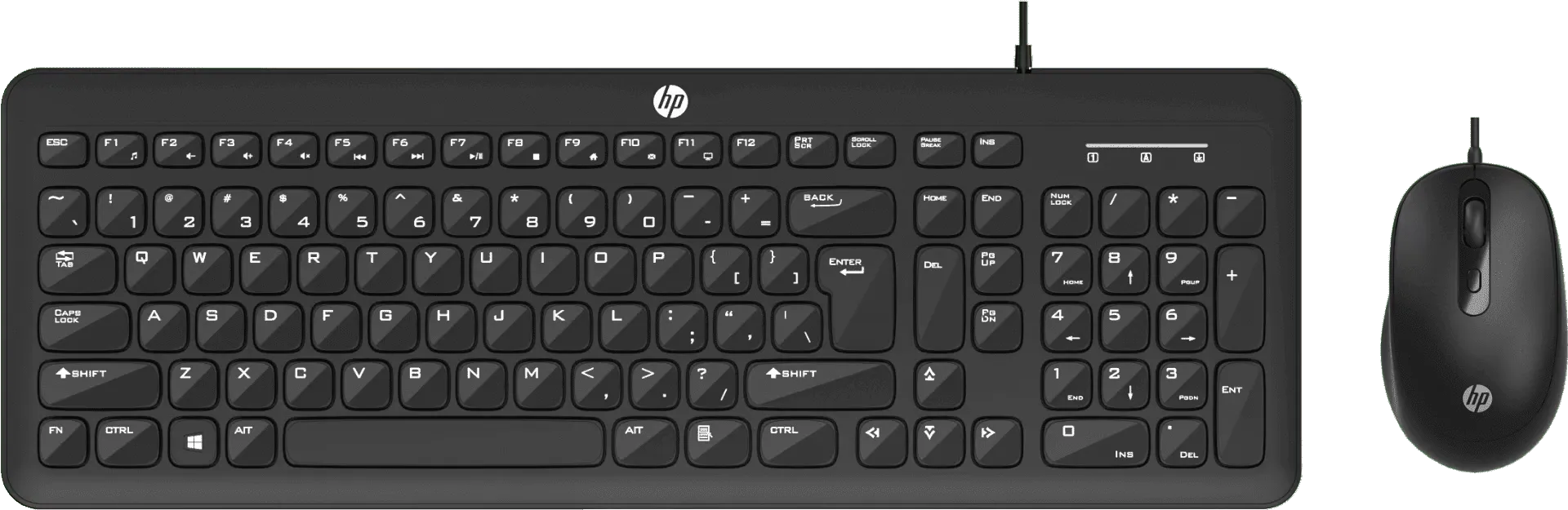 HP KM160 Wired Mouse and Keyboard Combo overview 1