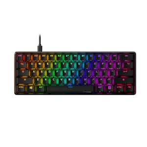 HyperX Alloy Origins 60 Mechanical Gaming Keyboard Aqua Tactile Switches overview 2