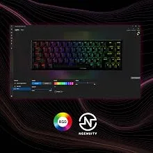 HyperX Alloy Origins 65 Mechanical Gaming Keyboard Aqua Switch overview 8
