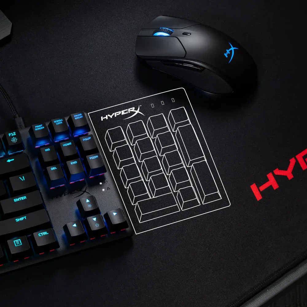 HyperX Alloy Origins Core Mechanical Gaming Keyboard with HX Blue Switches Tactile overview 2
