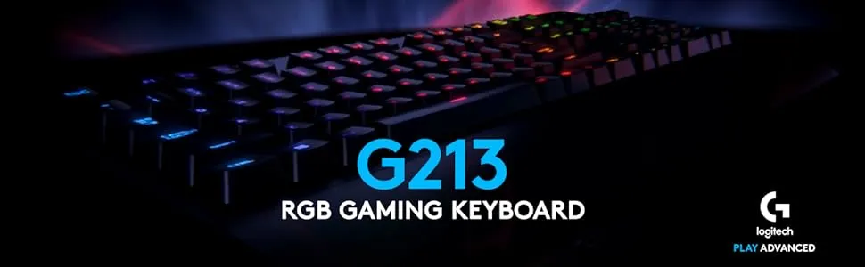 LOGITECH G213 PRODIGY Gaming keyboard overview 1