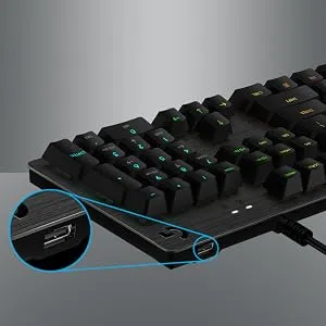 Logitech G512 Carbon Mechanical Gaming Keyboard GX Blue Switches overview 5