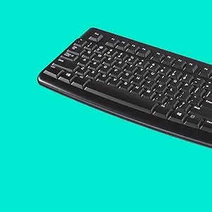 Logitech K120 Plug and Play USB Keyboard (Black) overview 9