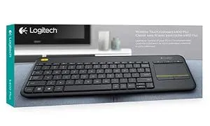 Logitech K400 Plus Wireless Touch Keyboard (Black) overview 8