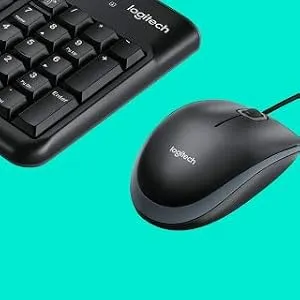 Logitech MK120 Wired USB Keyboard and Mouse Combo (Black) overview 8