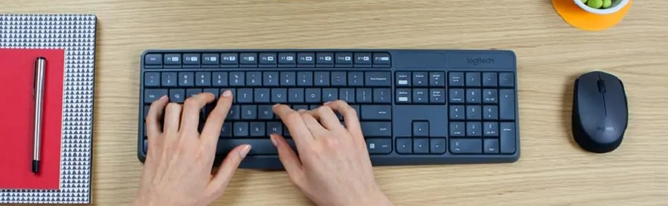 Logitech MK235 Wireless Keyboard and Mouse Combo overview 1