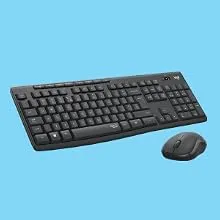 Logitech MK295 Silent Wireless Mouse & Keyboard Combo (Black) overview 5