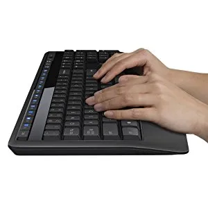 Logitech MK345 Wireless Keyboard and Mouse Combo overview 1