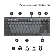Logitech MX Mini Mechanical Wireless Keyboard overview 8