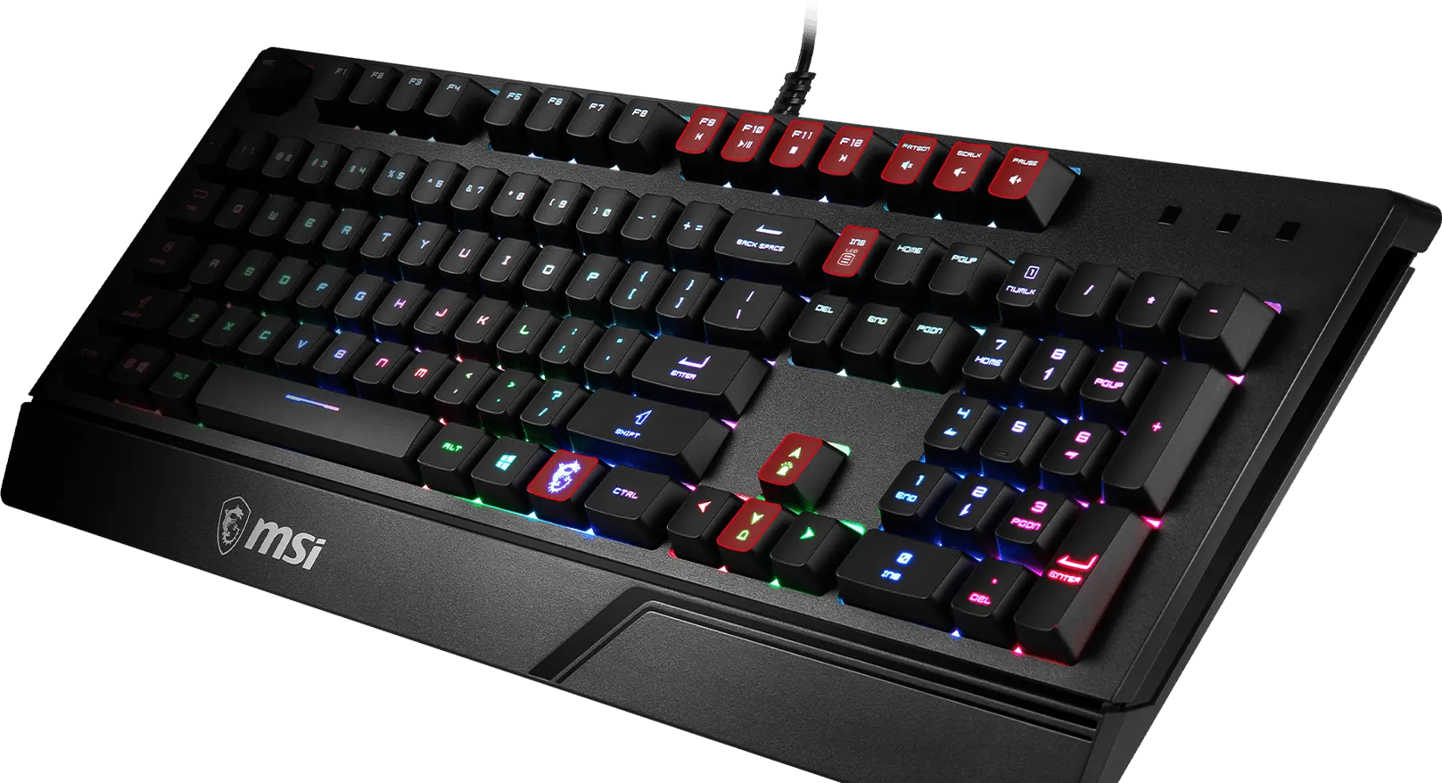 MSI VIGOR GK20 Wired Gaming Keyboard With Membrane Switches overview 4