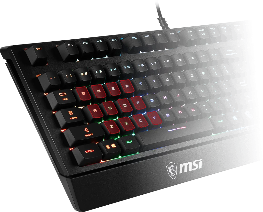 MSI VIGOR GK20 Wired Gaming Keyboard With Membrane Switches overview 6