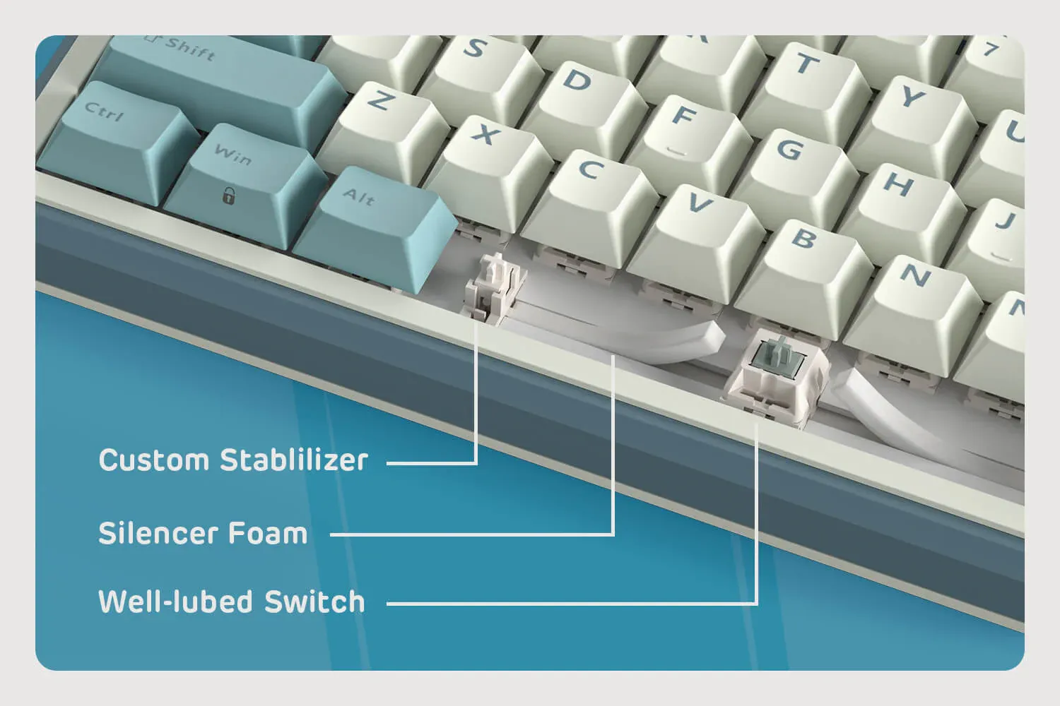 RK ROYAL KLUDGE S98 Mechanical Keyboard Camping Brown Switch overview 13