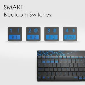 Rapoo 8000M Multi-Mode Keyboard & Mouse (Black) overview 3