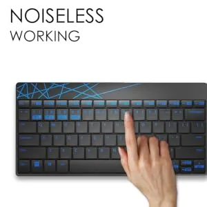Rapoo 8000M Multi-Mode Keyboard & Mouse (Black) overview 5