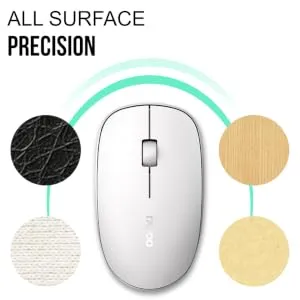 Rapoo 8000M Multi-Mode Keyboard &amp; Mouse (White) overview 8