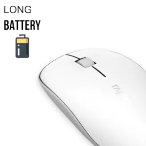 Rapoo 8000M Multi-Mode Keyboard &amp; Mouse (White) overview 9