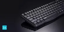 Rapoo E1050 2.4G Anti-Splash Wireless Keyboard (Black) overview 1