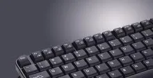 Rapoo E1050 2.4G Anti-Splash Wireless Keyboard (Black) overview 3
